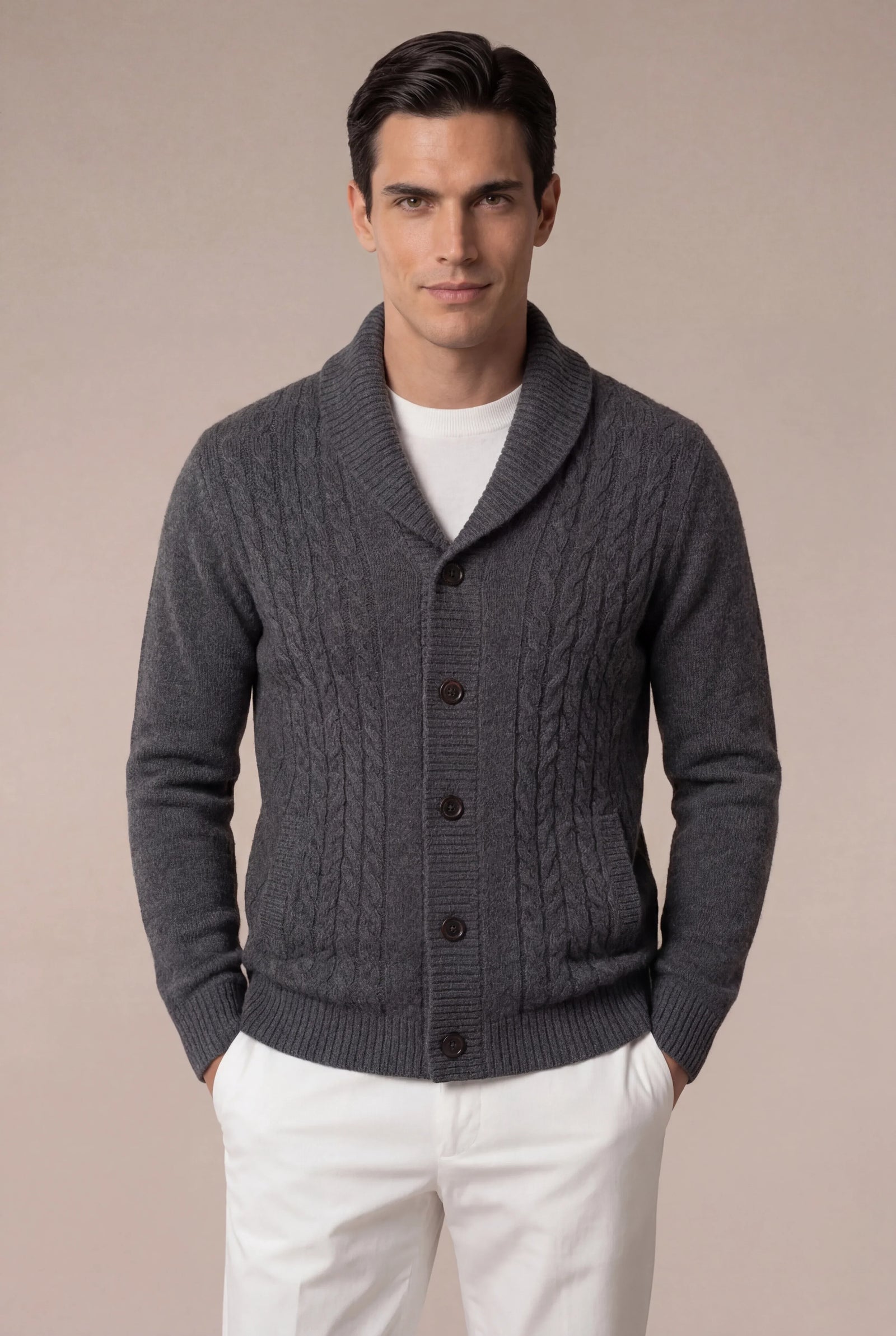 Ombre Grey Cardigan