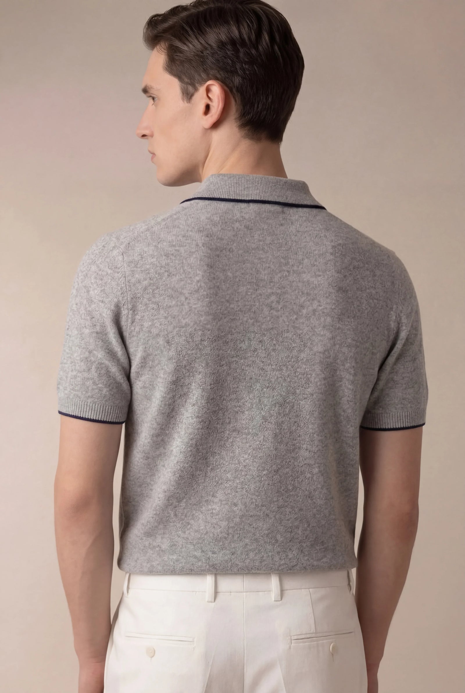 Grey Preditor Polo