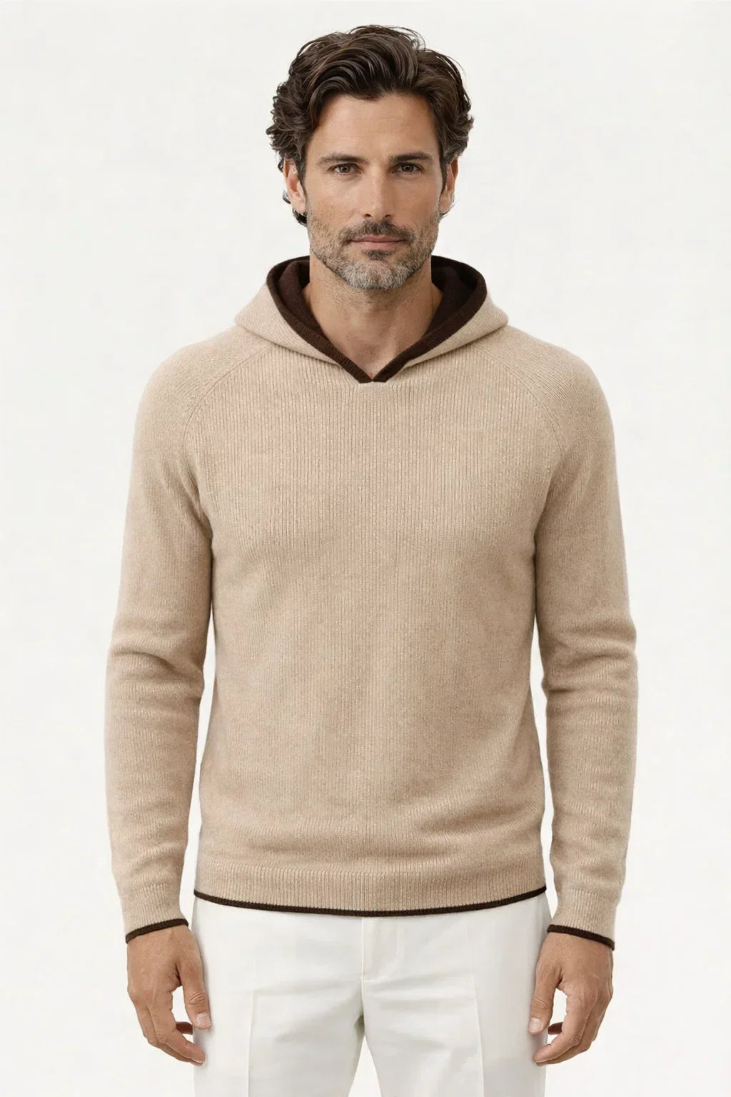 Beige Irco Como Hoodie