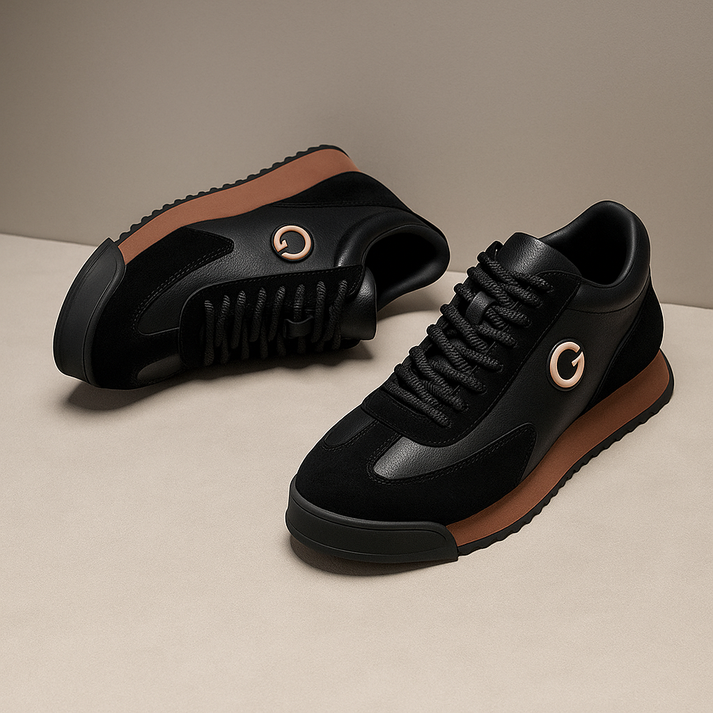 Elegantes zapatos de piel