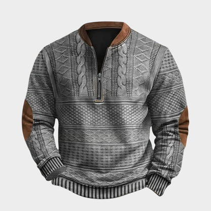 Charles™ | Sudadera con media cremallera