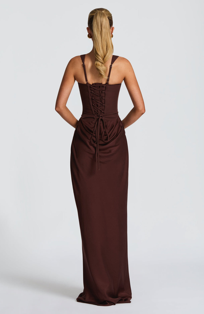 Helena | Vestido silueta reloj de arena