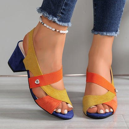 Linda™ | Tacones de bloque ortopédicos
