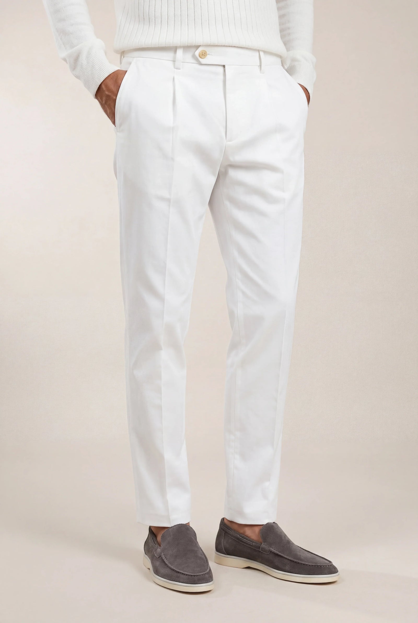 Pantalón Marfil Elegante