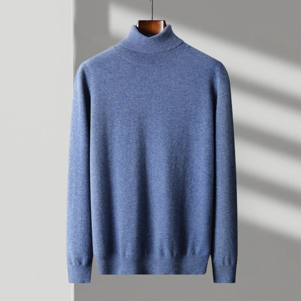 Cagliari|  Jersey de cuello alto de lana merino