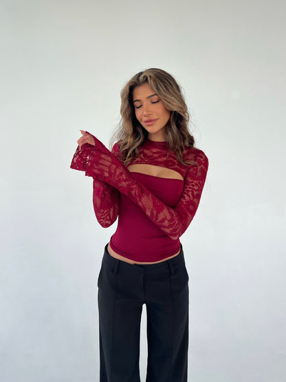 ARIA | Top de encaje
