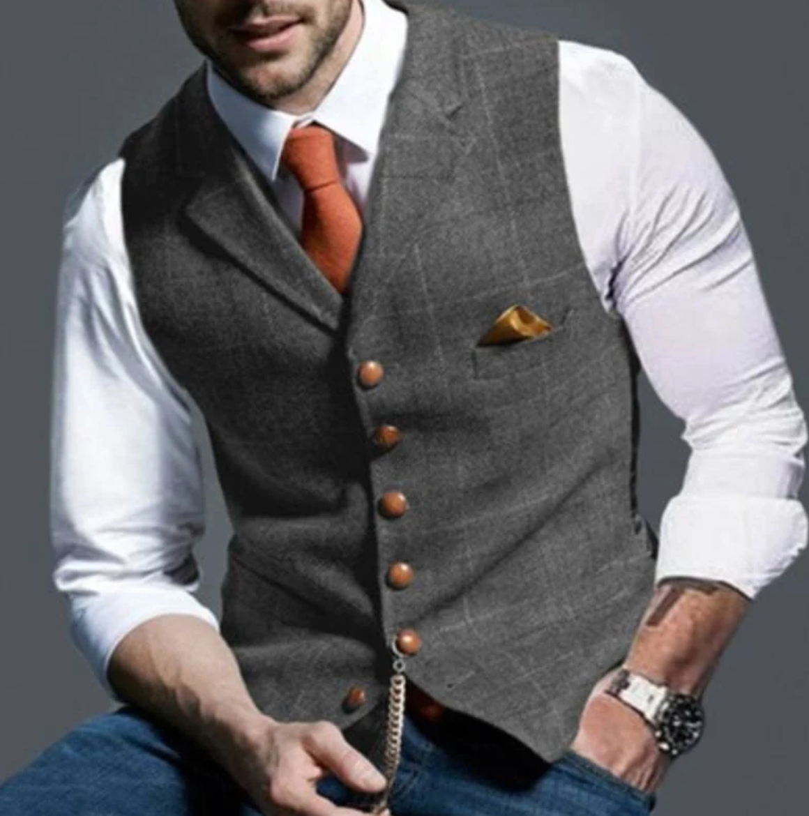 SILVORO | CHALECO ELEGANTE