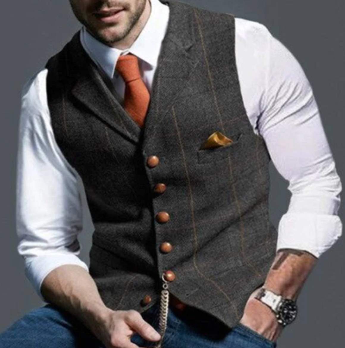 SILVORO | CHALECO ELEGANTE