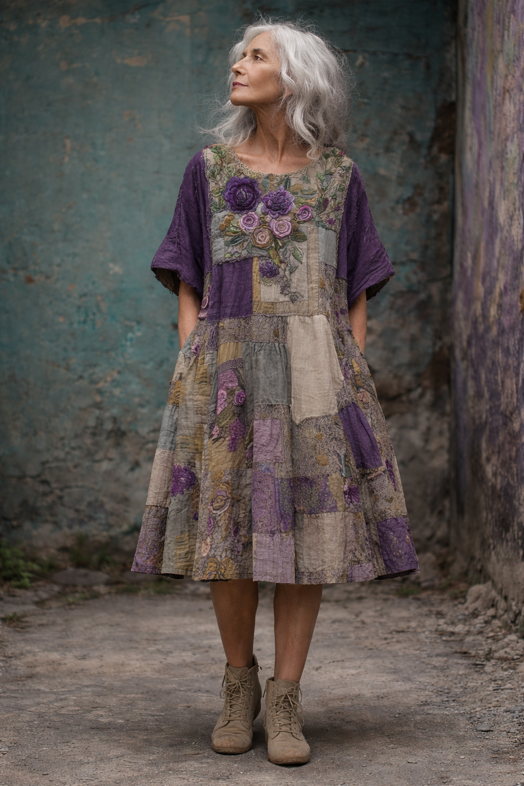 Vestido cuidadosamente confeccionado