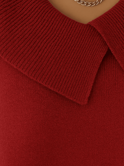 Lucia | Jersey cálido con cuello flexible