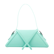 Bolso geométrico de diseño estructurado