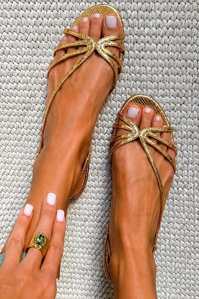 Sandalias Doradas™