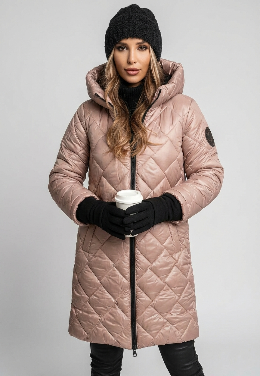 Vera | Abrigo acolchado con capucha