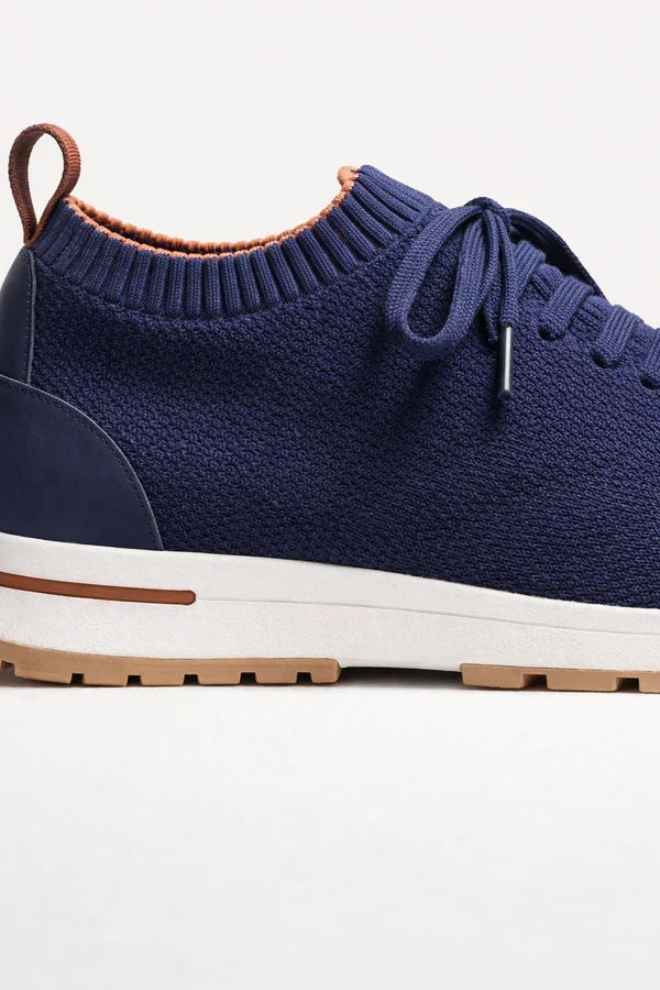 Light Navy Active Knit Sneaker