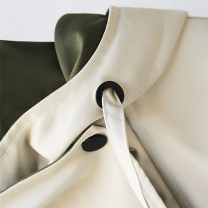 Anna | Chaqueta de Entretiempo con Cuello Doblado Estilo "Drapeado"