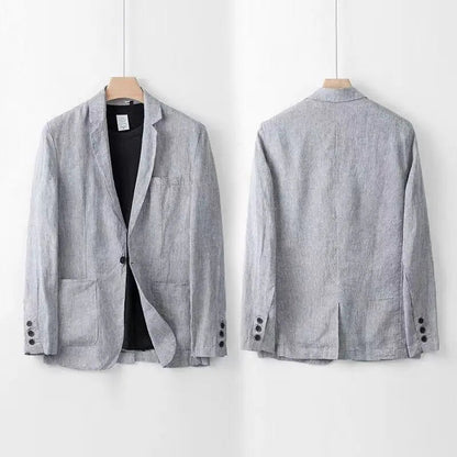 LUCAS | TRAJE DE LINO PREMIUM DE CORTE CLASICO