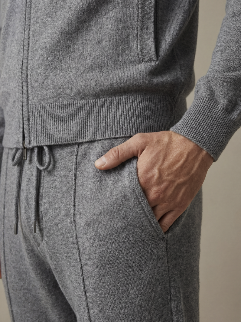 Conjunto de Firma Gris Claro