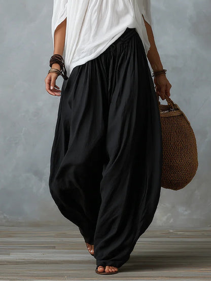 Luna | Conjunto de hombros descubiertos y pantalón fluido