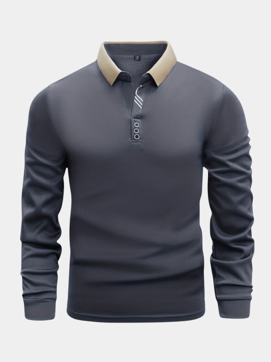 LAURENT MONACO | Polo de manga larga para hombre