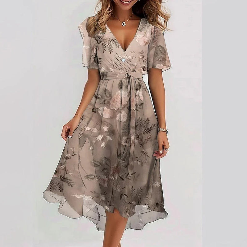 Naomie – Vestido de primavera elegante