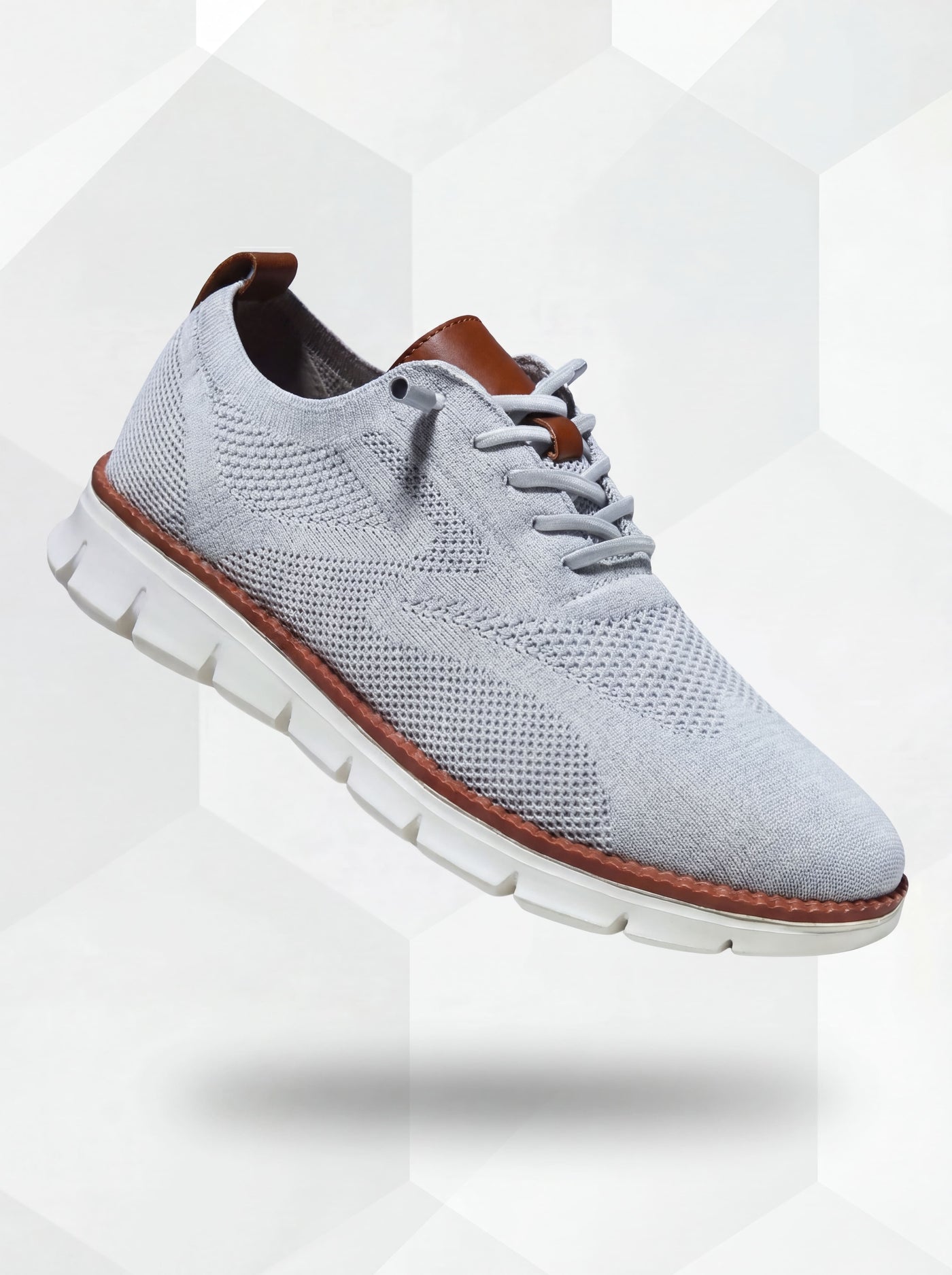Zapatos Transpirables Ultracomfort: Gris Claro