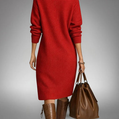 Constance™ | Vestido de punto suave con botones