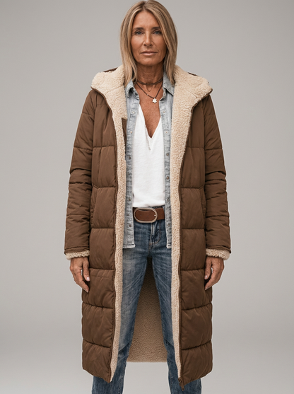Malena | Chaqueta Larga Reversible