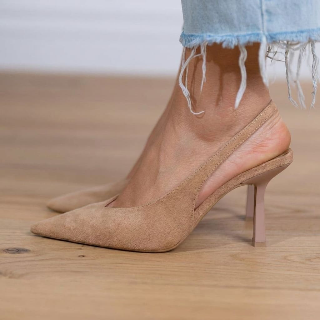 Tacones en Color Piel