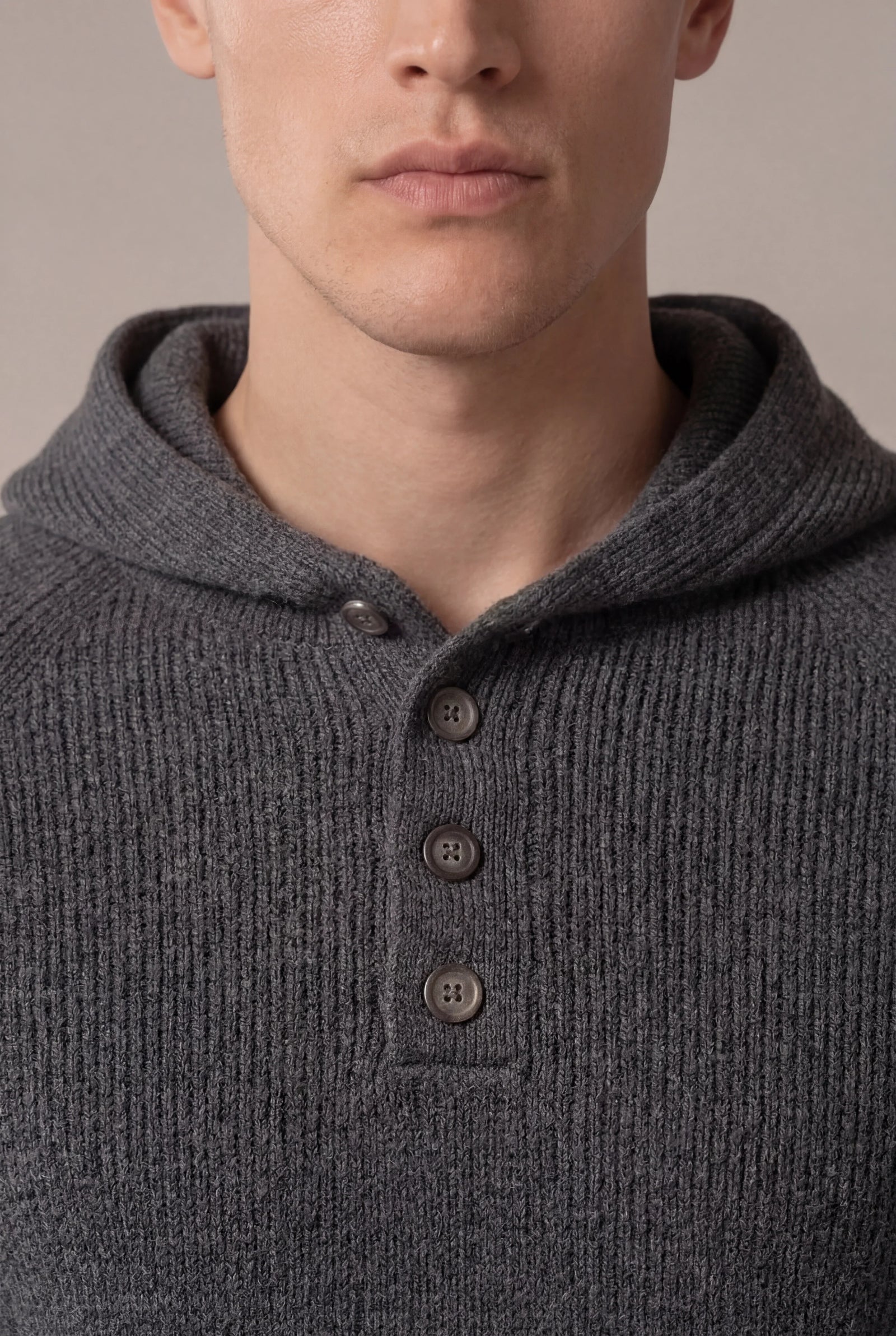 Nobi Knit Sweater Grey
