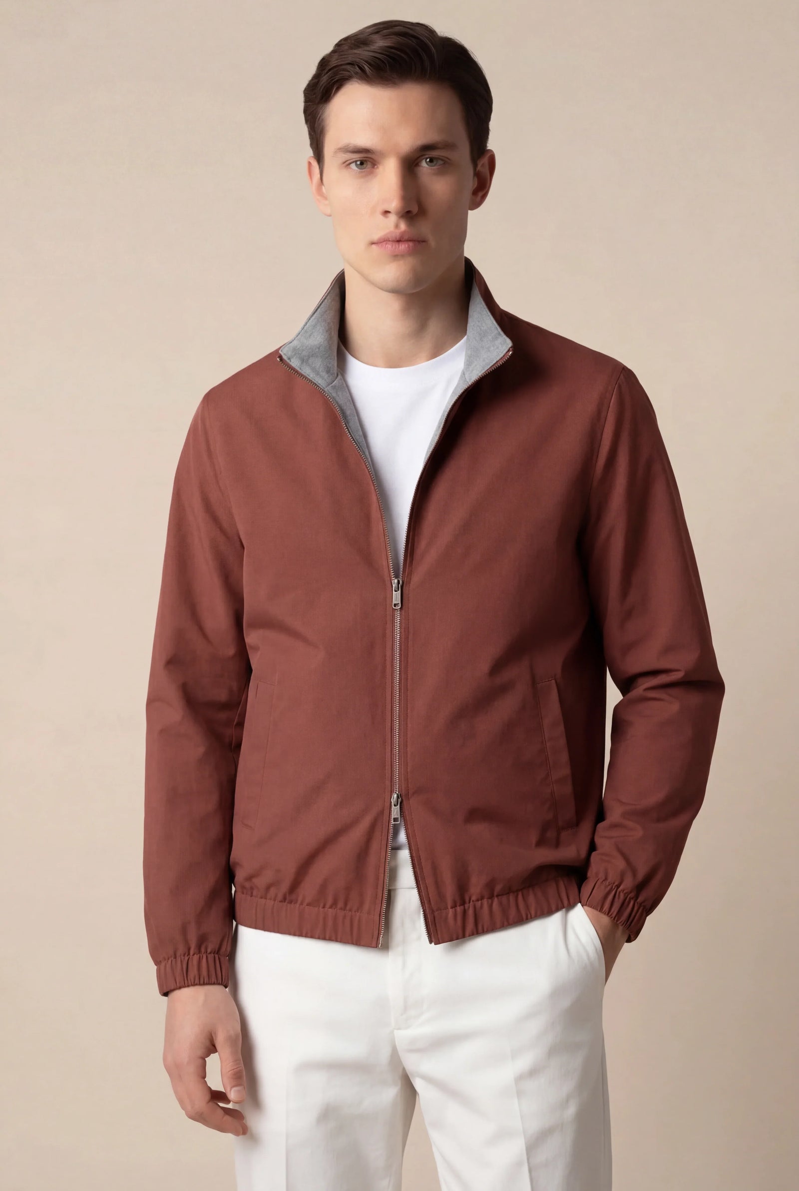 Chaqueta Técnica Terracota