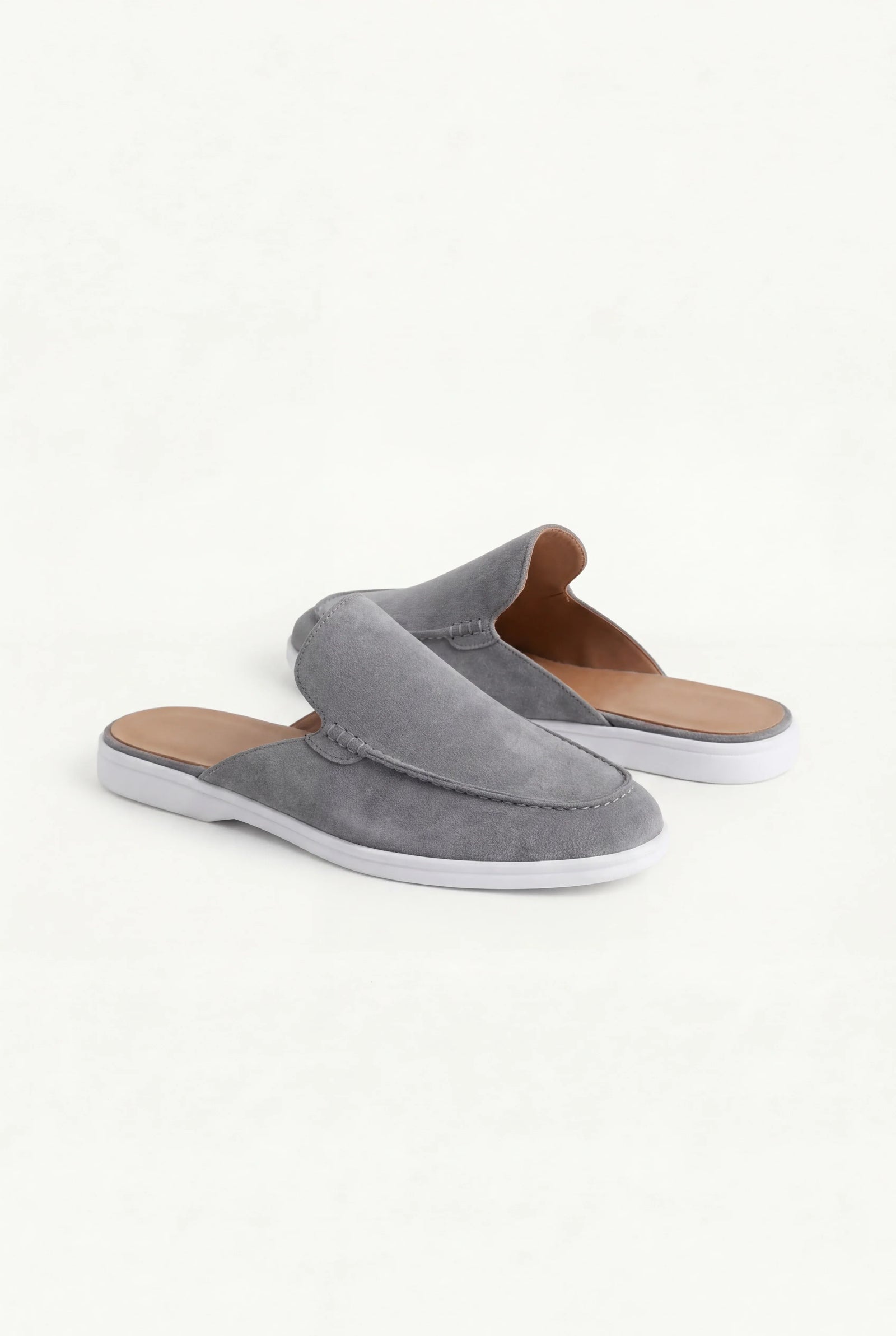 Mocasín de Ante Gris