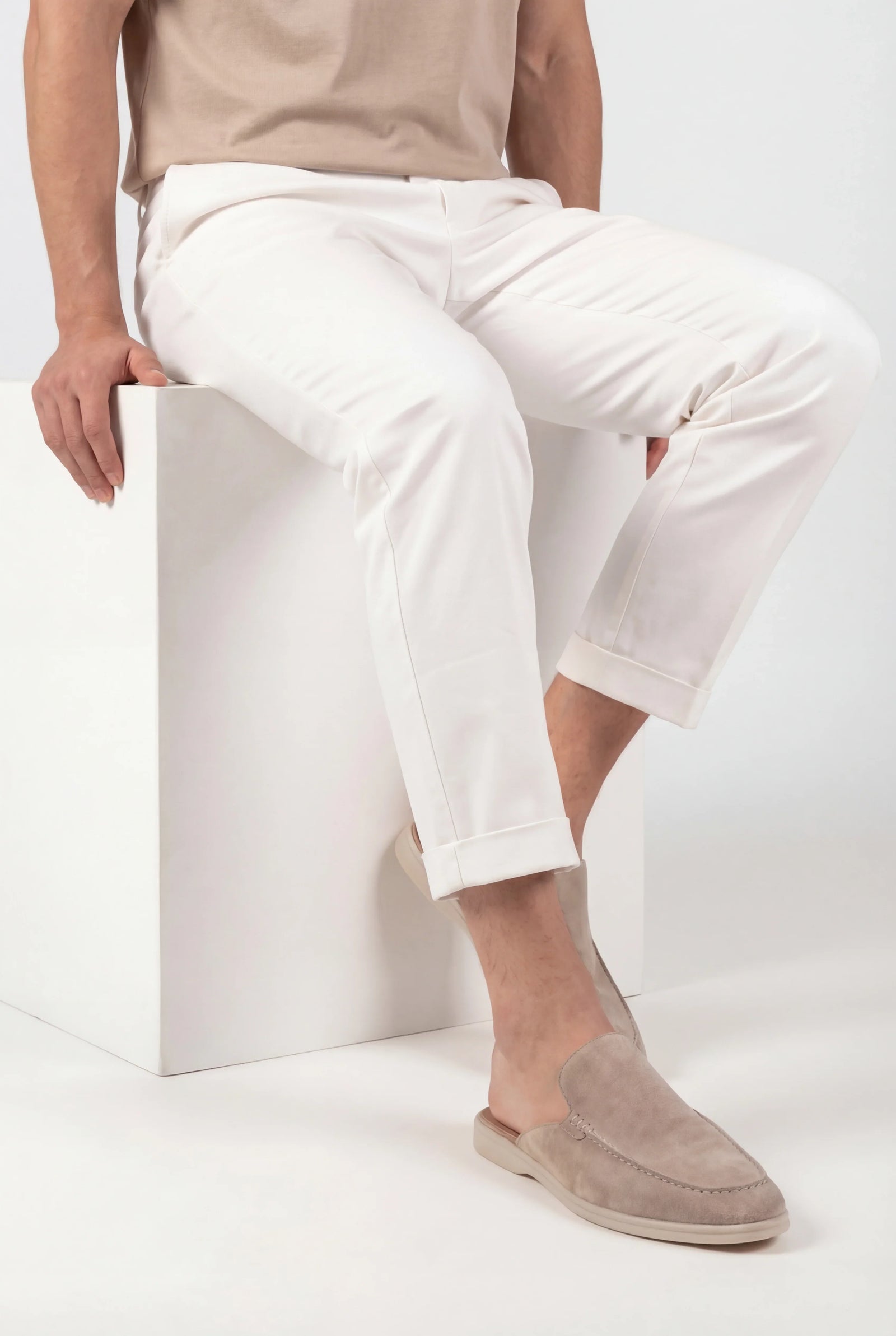 Mocasín Náutico de Ante Beige