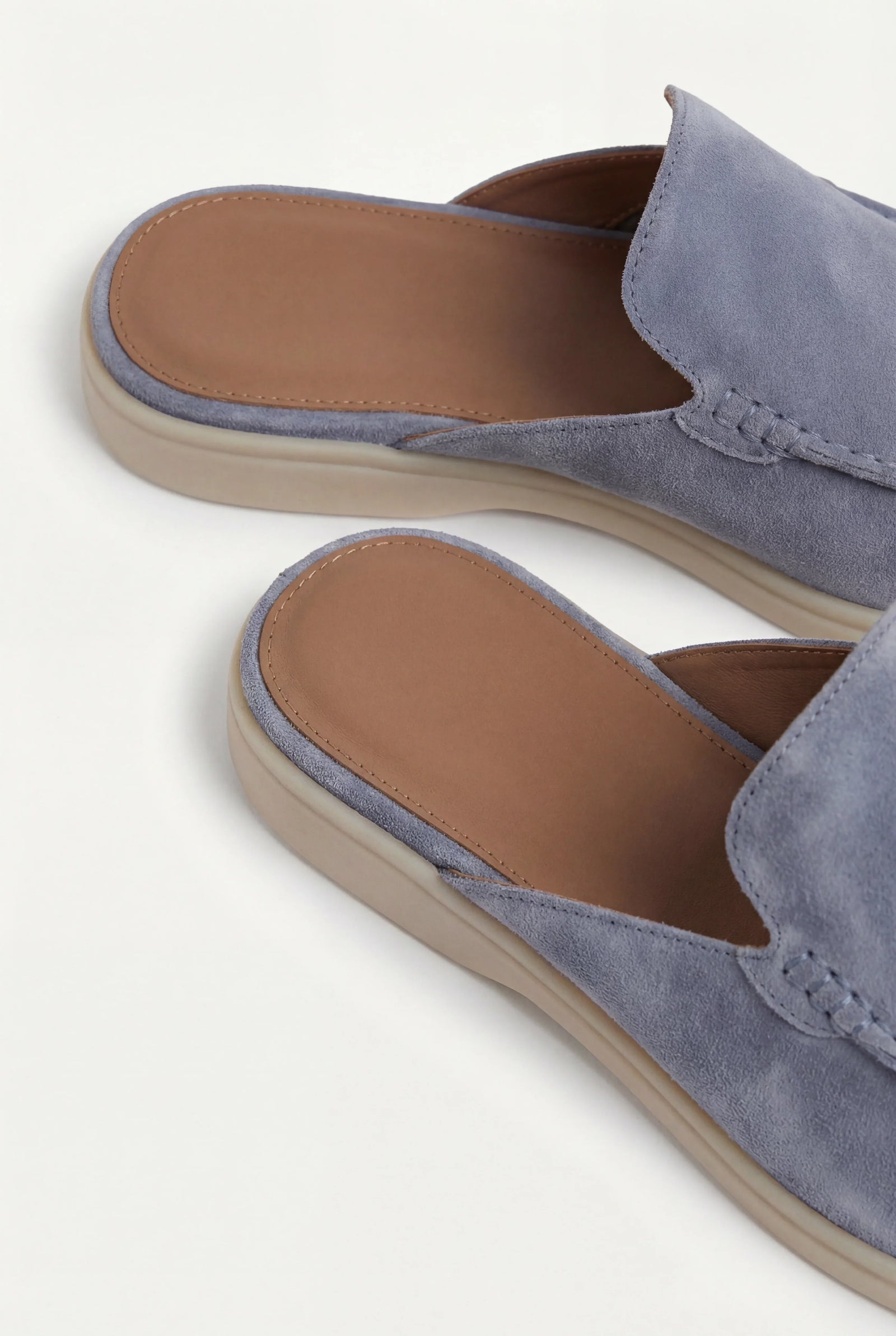 Mocasín de Ante Azul
