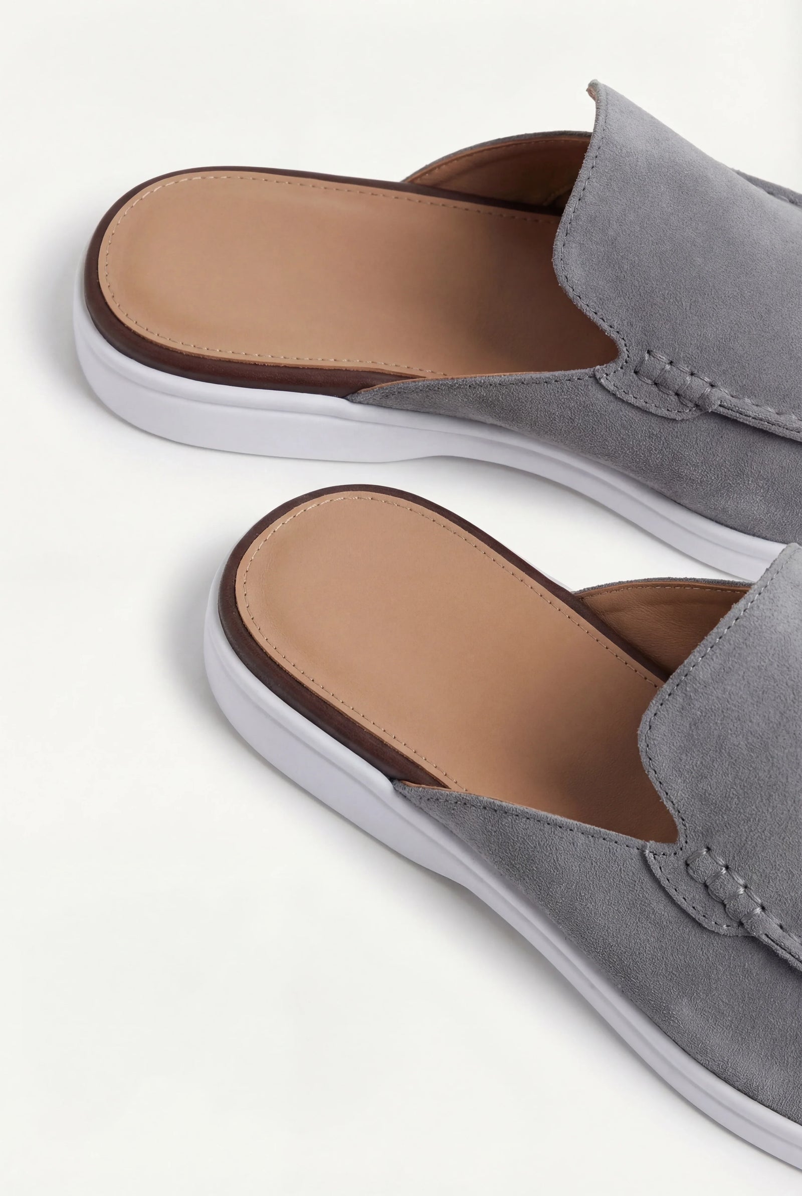 Mocasín de Ante Gris