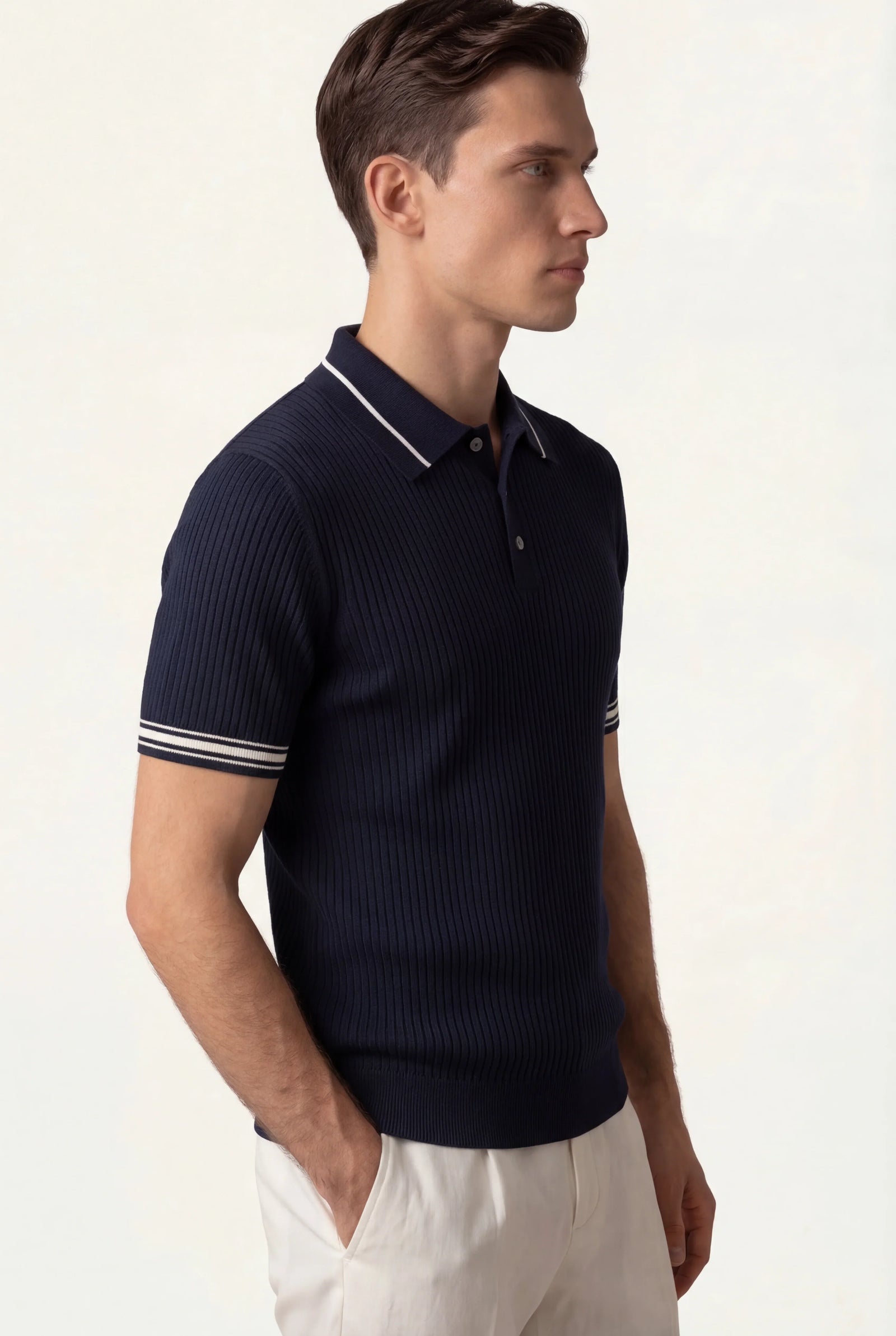 Navy Mercurial Polo