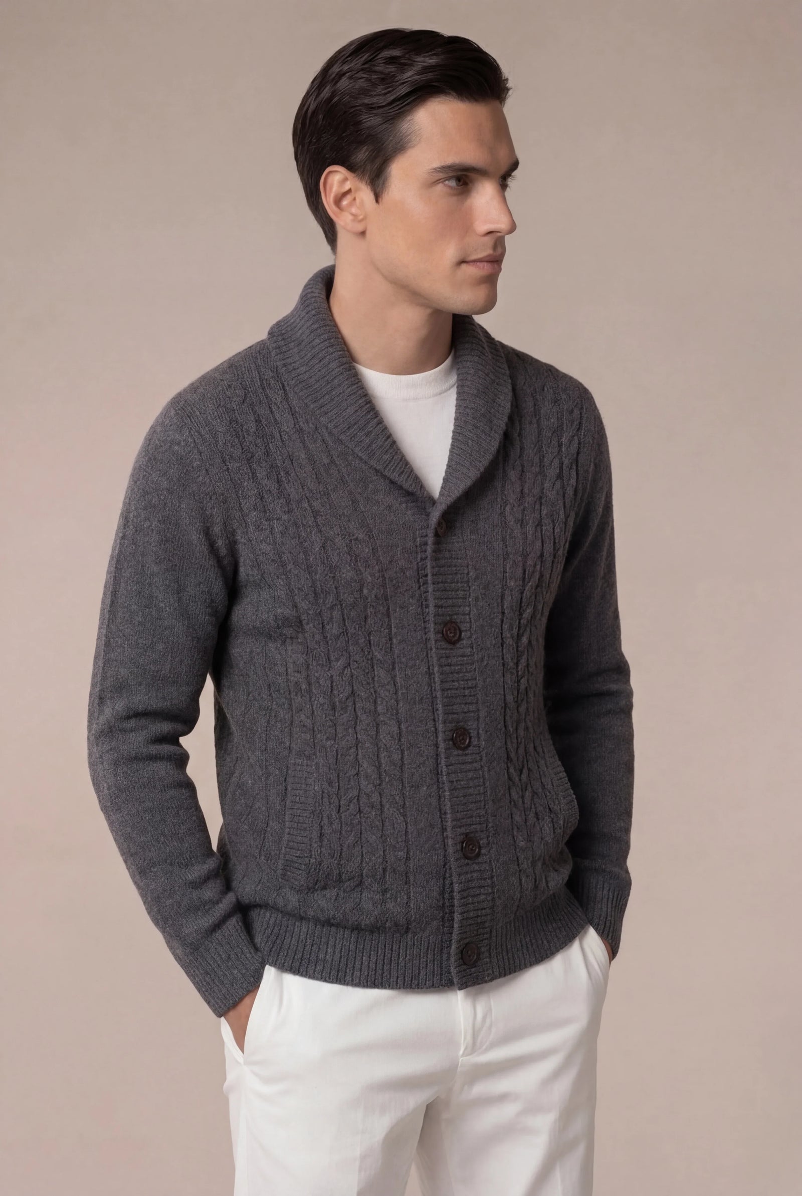 Ombre Grey Cardigan