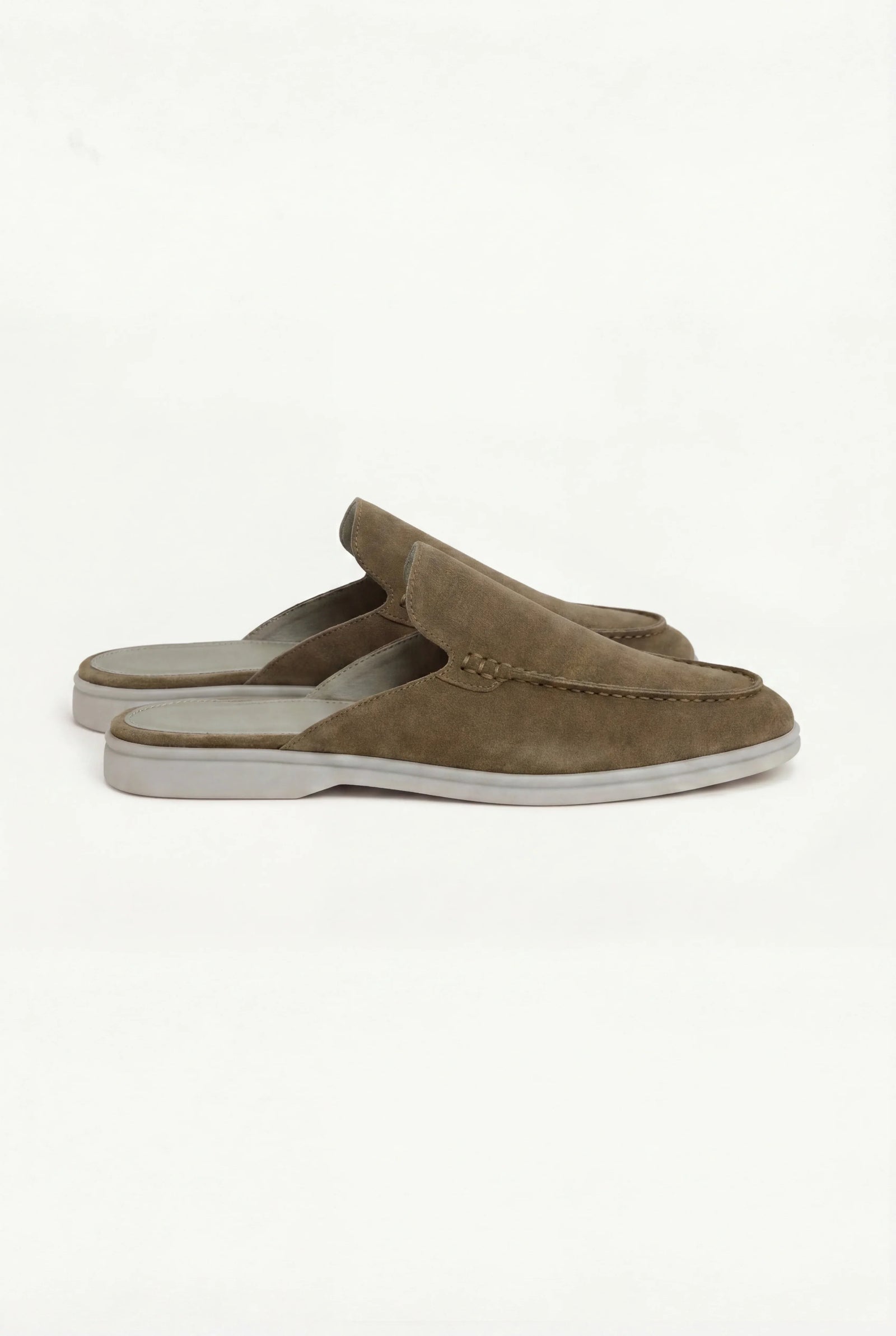 Mocasín de Ante Verde Oliva