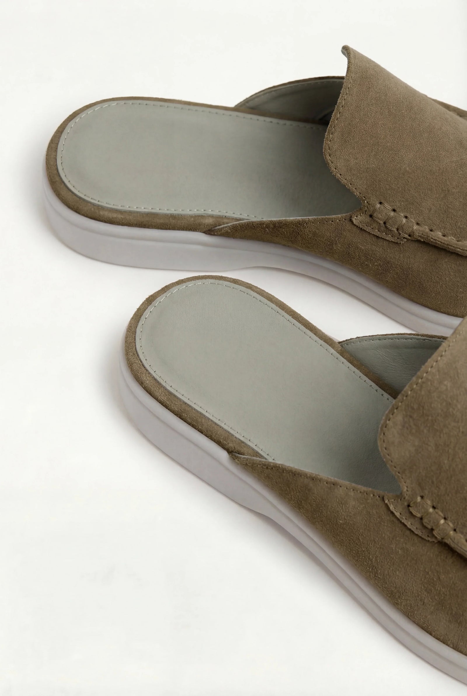 Mocasín de Ante Verde Oliva