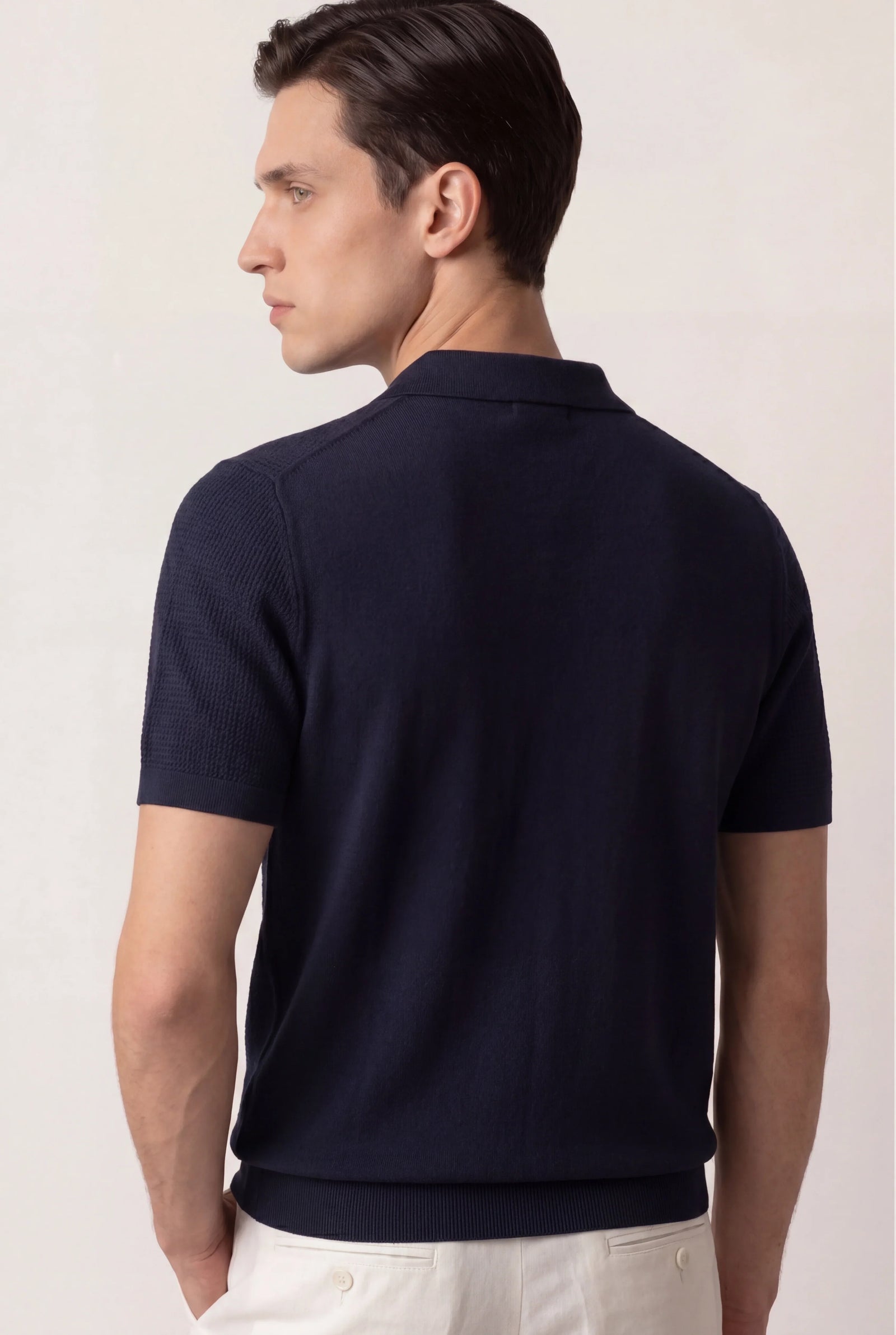 Navy Classic Drift Polo