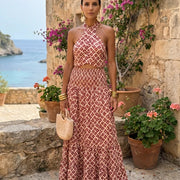 Elsa | Conjunto Elegante con Diseño de Hombros Descubiertos