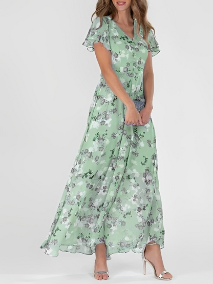 Lucía – Vestido de caída fluida y efecto favorecedor