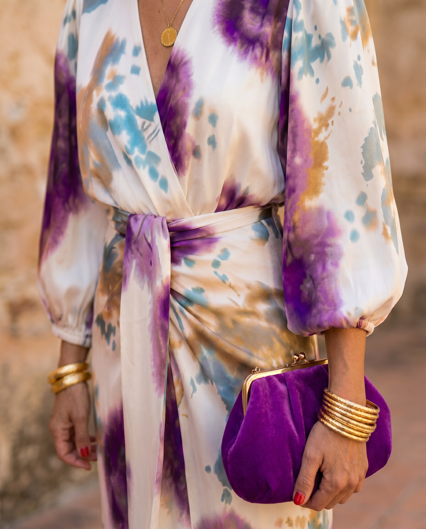 Sofía | Vestido de primavera sofisticado a dos piezas