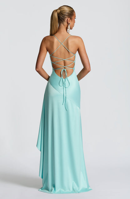 Samira | Vestido con volantes bajos