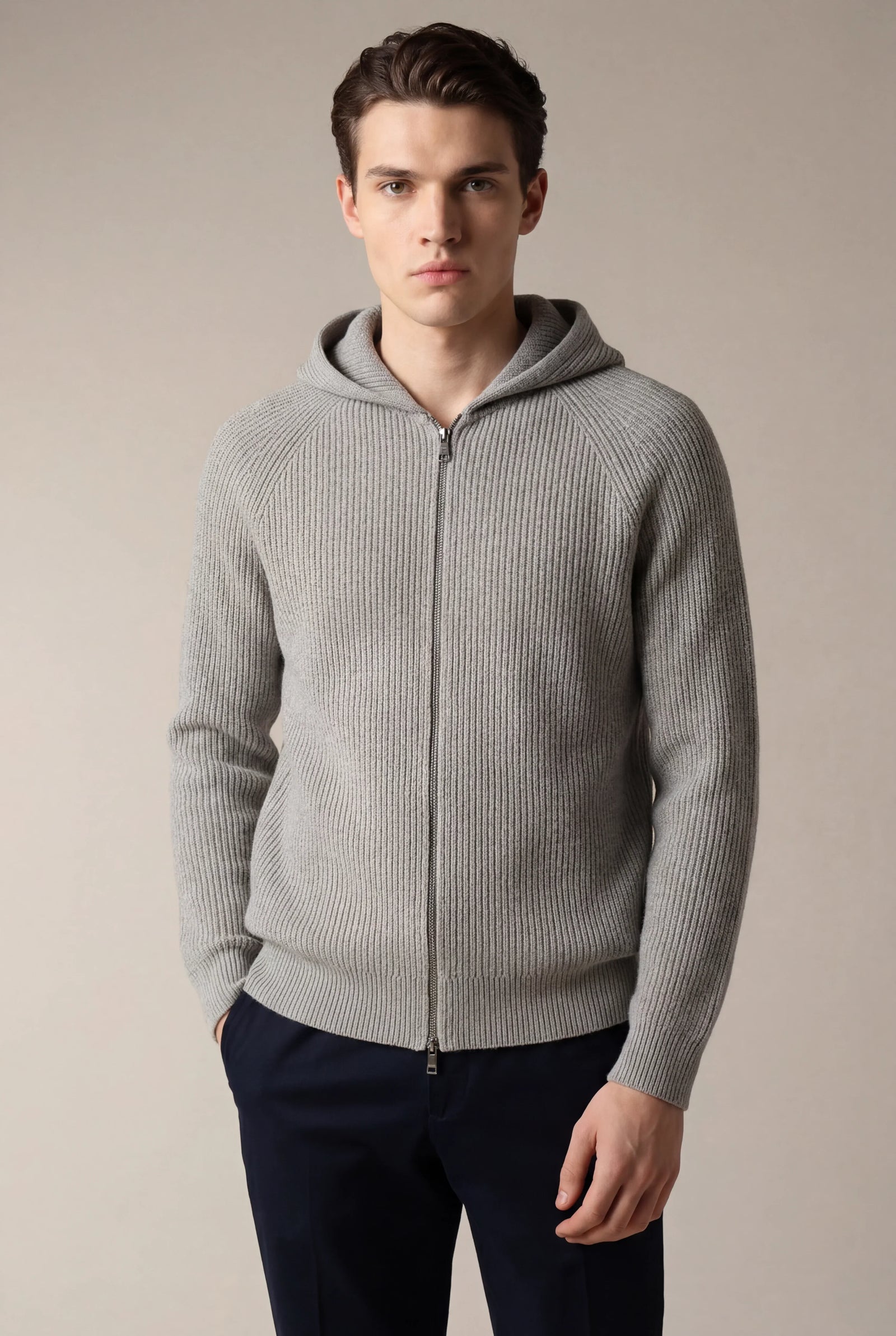 Siro Voyager Zip Up Grey