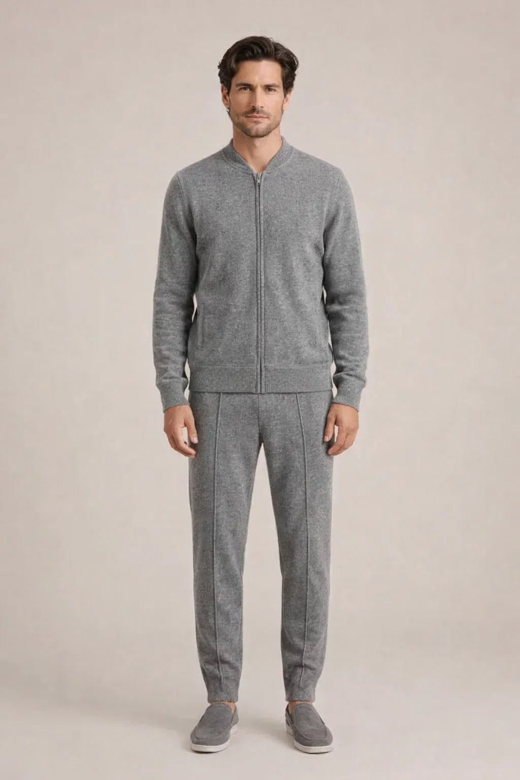 Conjunto de Firma Gris Claro