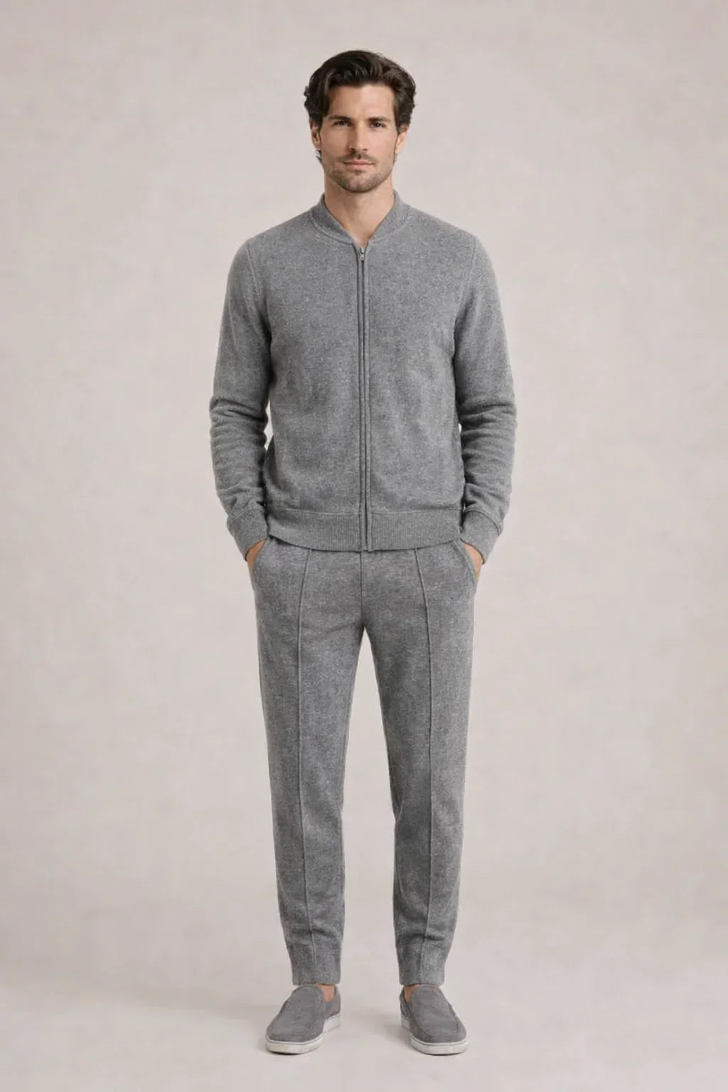 Conjunto de Firma Gris Claro