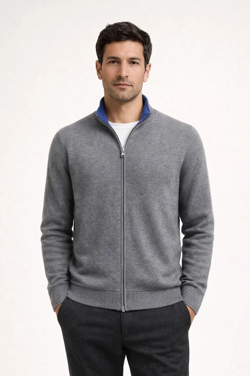 Georgio Reversible Zip Navy