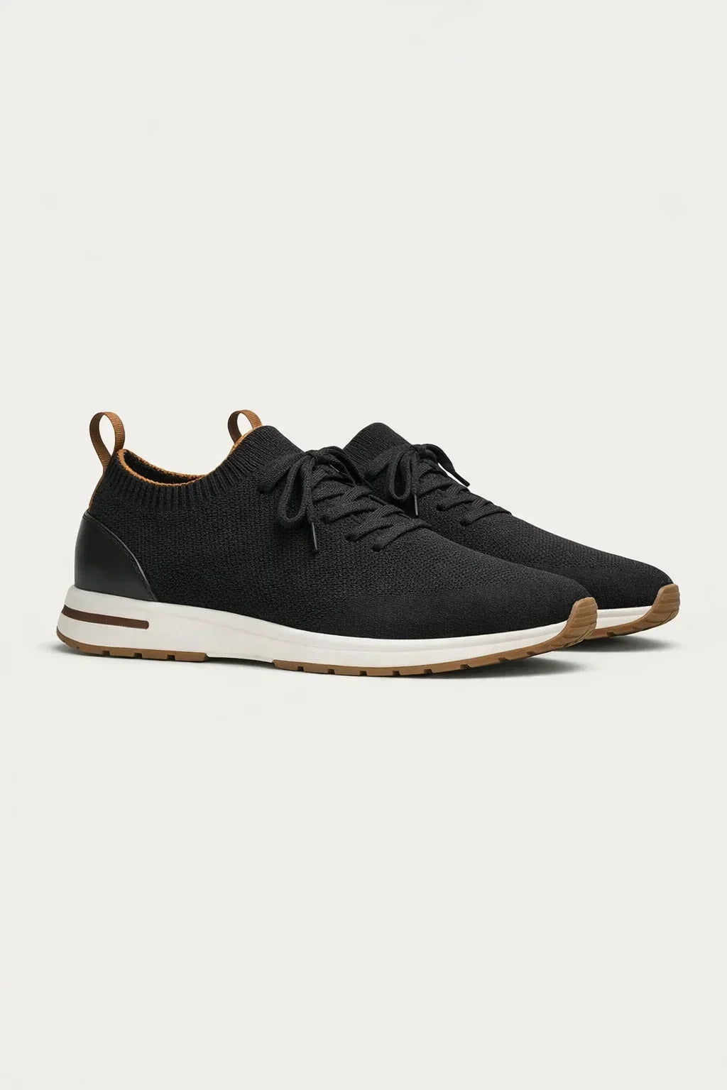 Light Black Active Knit Sneaker