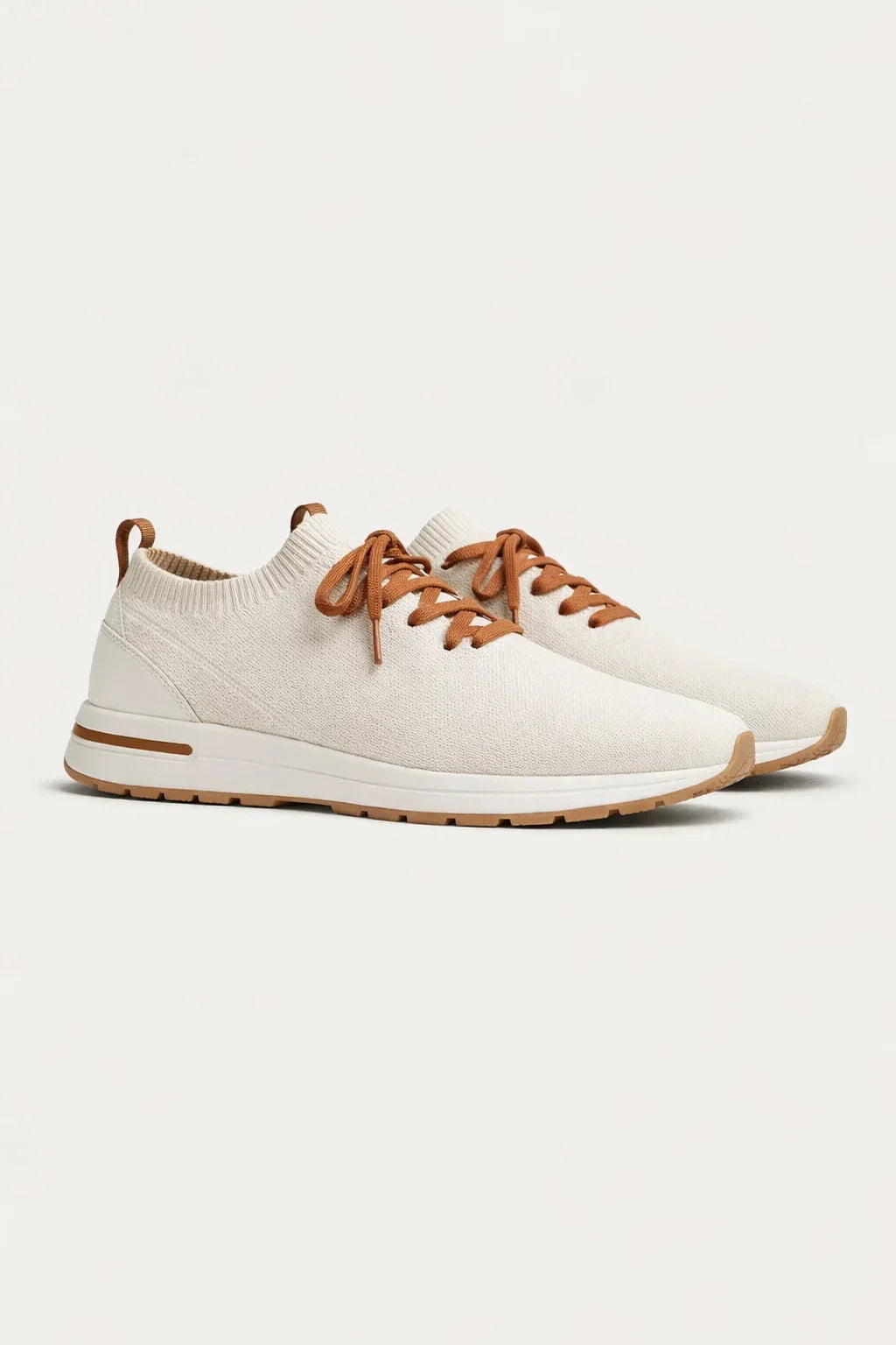 Light Ivory Active Knit Sneaker