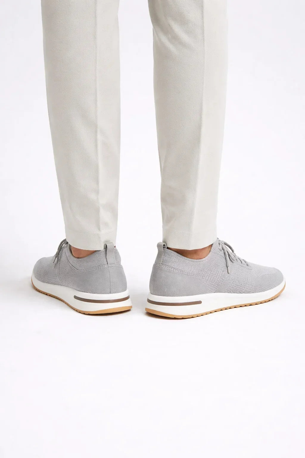 Light Grey Active Knit Sneaker